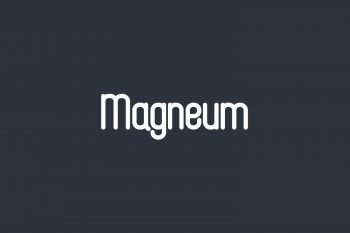 Magneum Free Font