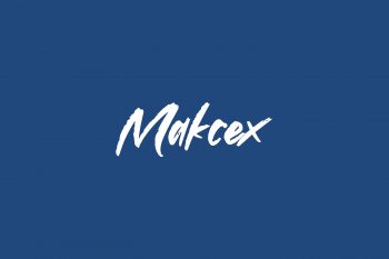 Makcex Free Font