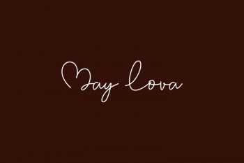 May Lova Free Font