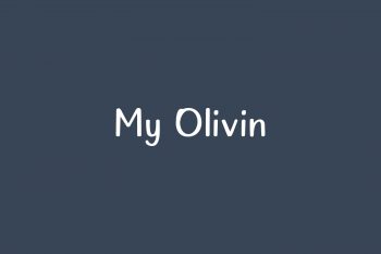My Olivin Free Font