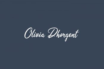 Olivia Dhorgent Free Font