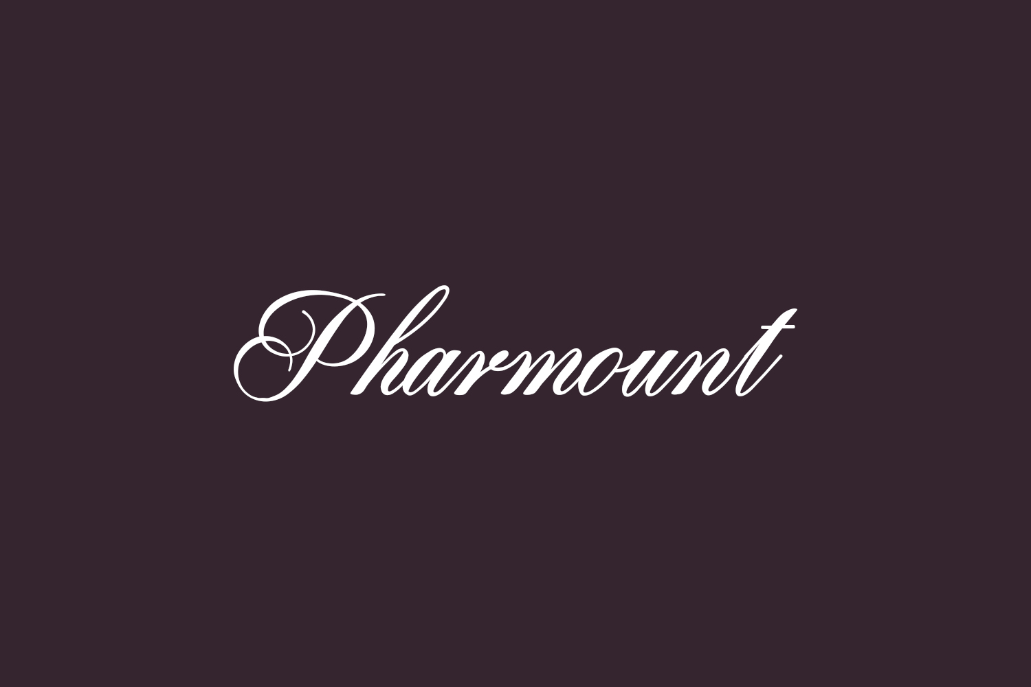 Pharmount Free Font
