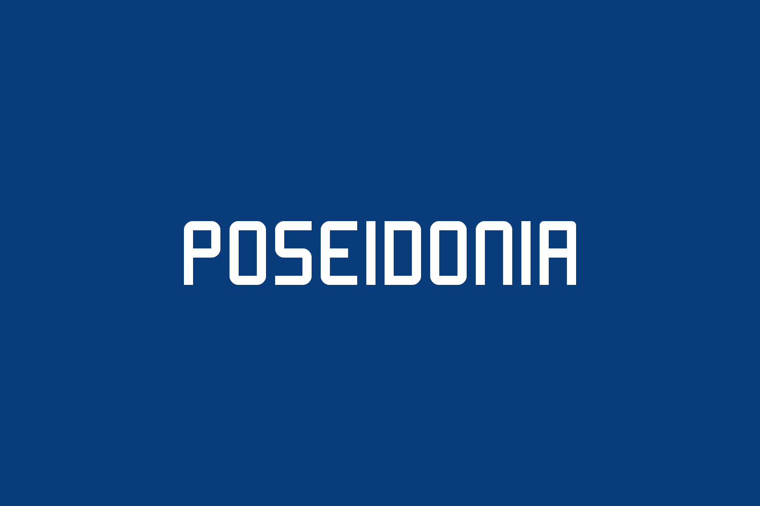Poseidonia Free Font