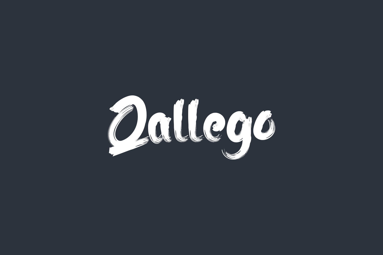 Qallego Free Font