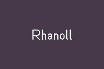 Rhanoll Free Font