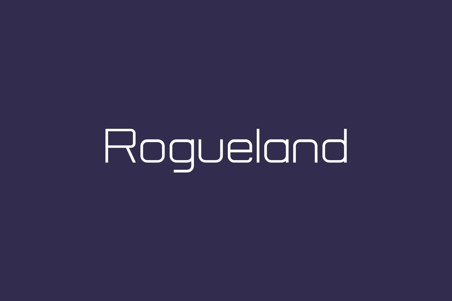 Rogueland Free Font