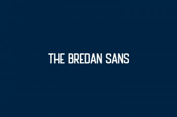 The Bredan Sans Free Font