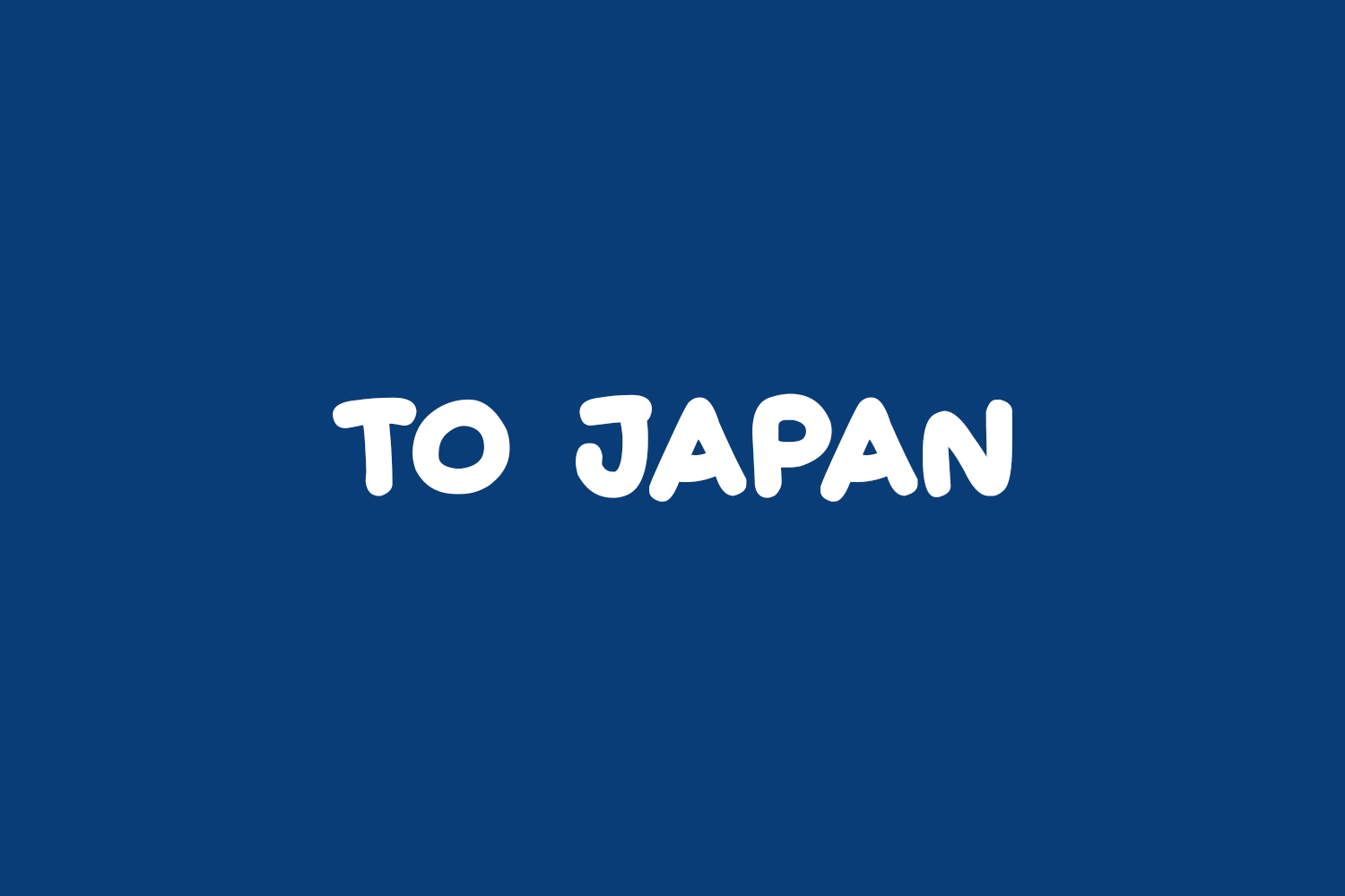 To Japan Free Font