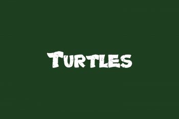 Turtles Free Font