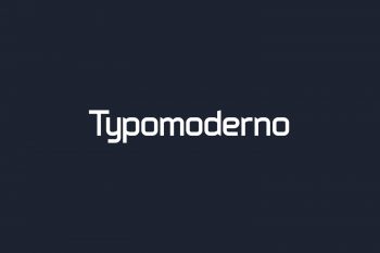 Typomoderno Free Font