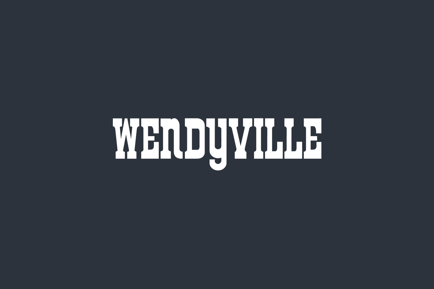 Wendyville Free Font