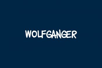 Wolfganger Free Font
