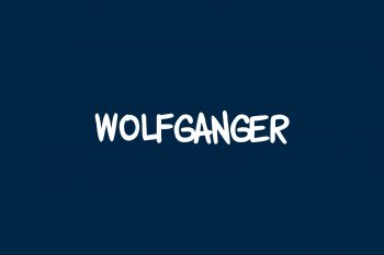 Wolfganger Free Font