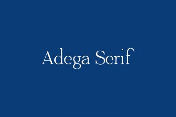 Adega Serif Free Font