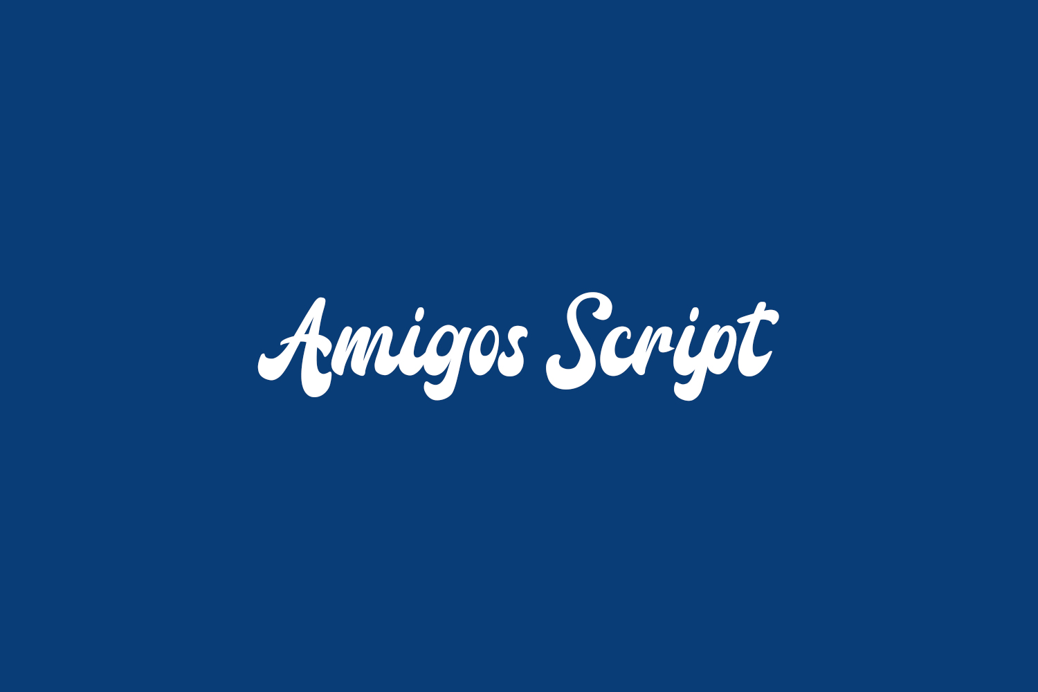Amigos Script Free Font