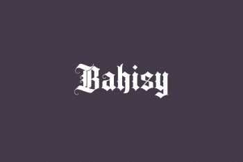 Bahisy Free Font