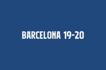 Barcelona 19-20 Free Font