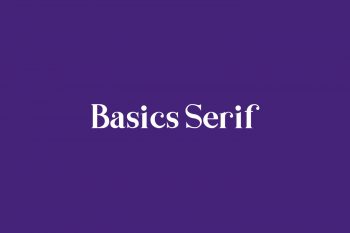 Basics Serif Free Font