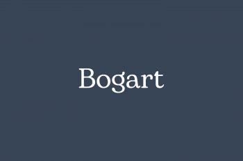Bogart Free Font