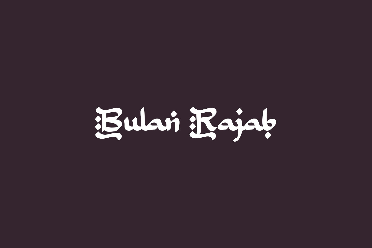 Bulan Rajab