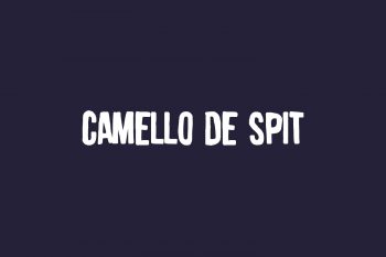 Camello De Spit Free Font