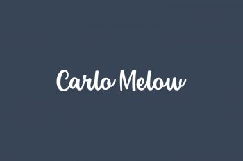 Carlo Melow Free Font