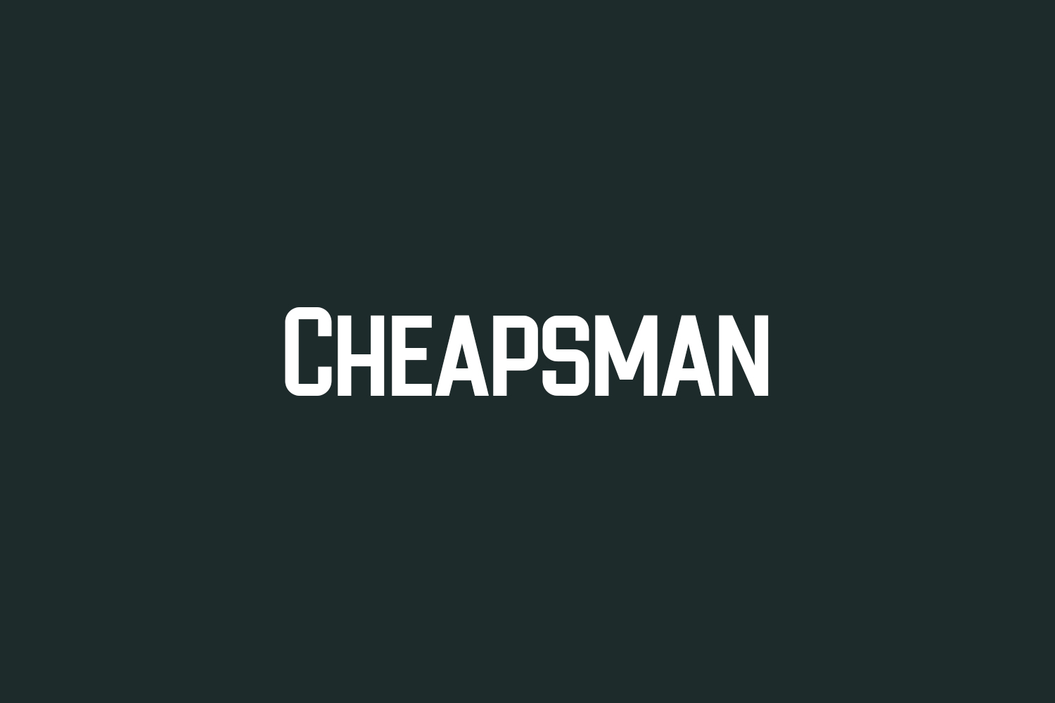 Cheapsman Free Font