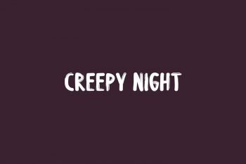 Creepy Night Free Font