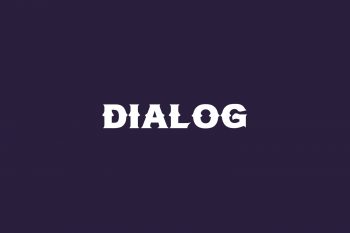 Dialog Free Font