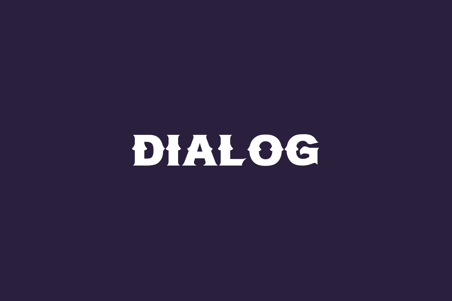 Dialog Free Font