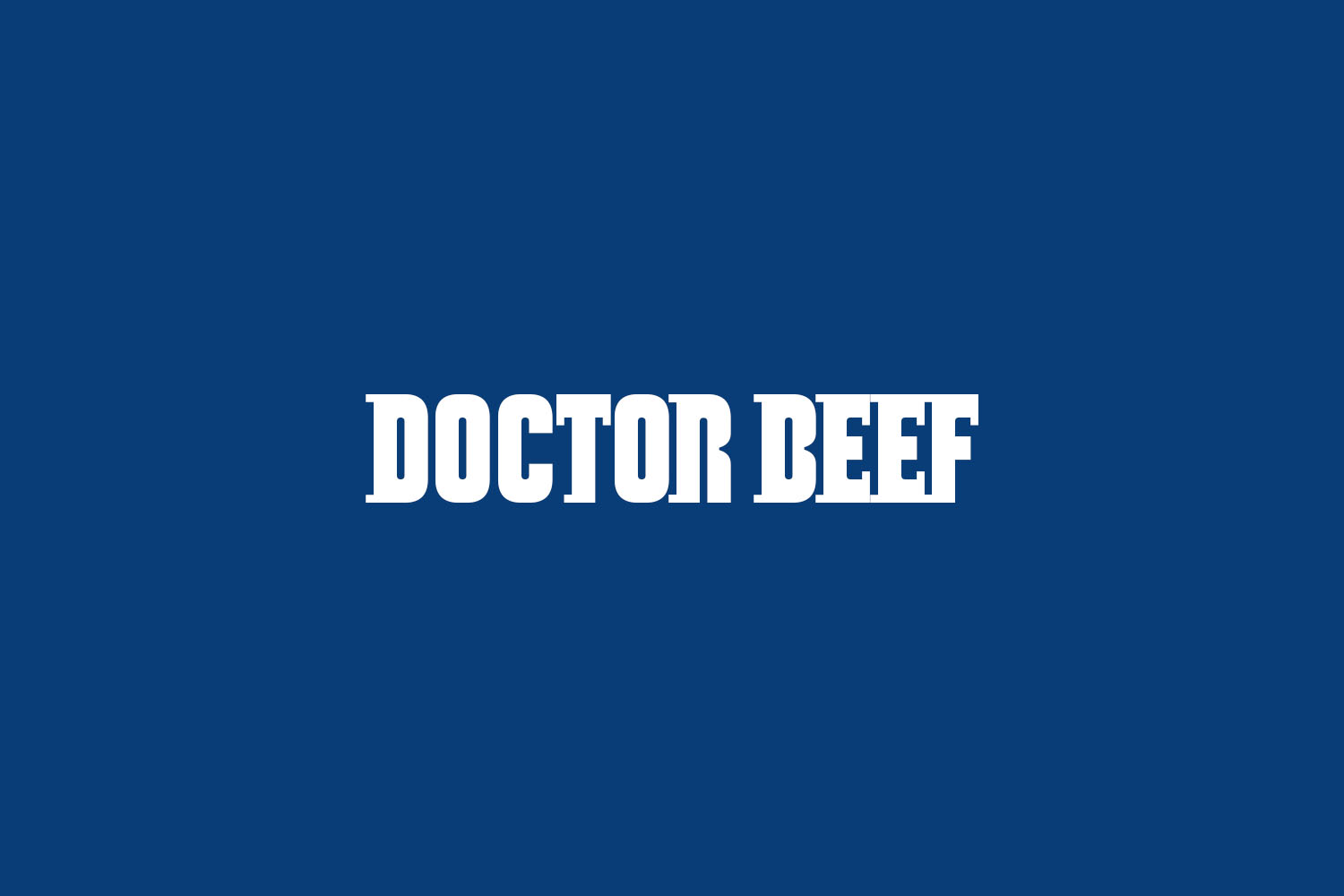 Doctor Beef Free Font