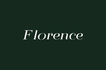 Florence Free Font