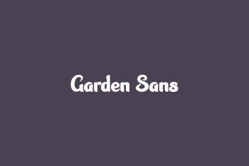 Garden Sans Free Font