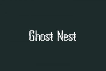 Ghost Nest Free Font
