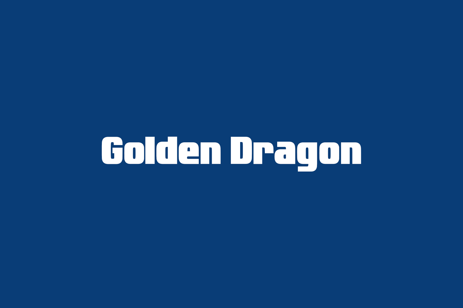 Golden Dragon Free Font