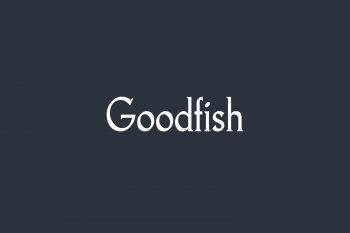 Goodfish Free Font