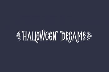 Halloween Dreams Free Font