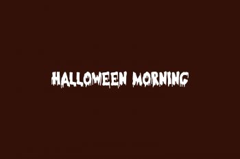 Halloween Morning Free Font