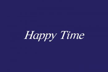 Happy Time Free Font