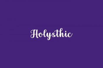 Holysthic Free Font