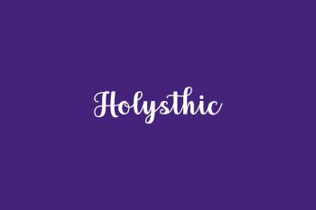 Holysthic Free Font