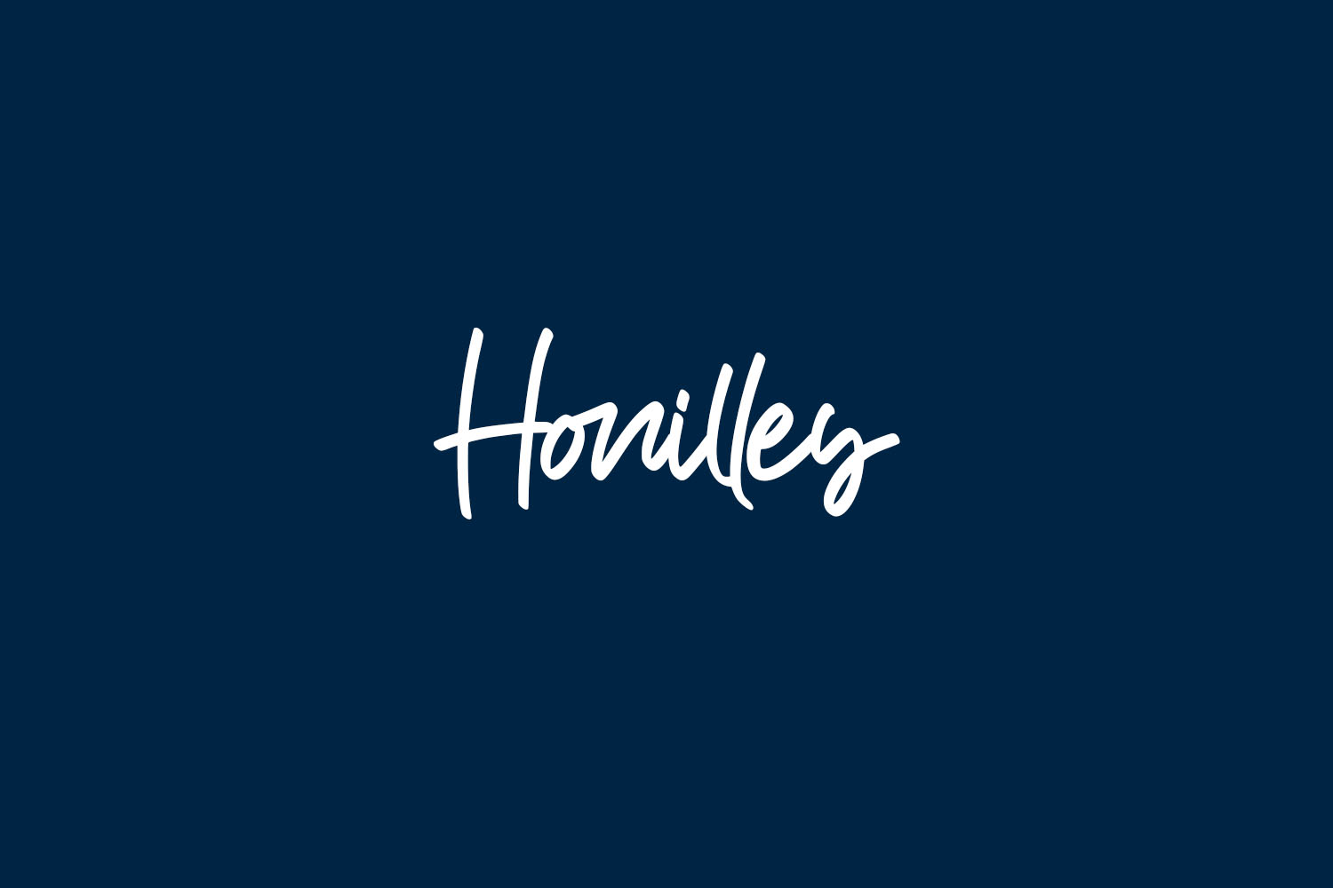 Honilley Free Font