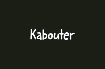 Kabouter Free Font