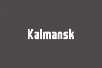 Kalmansk Free Font