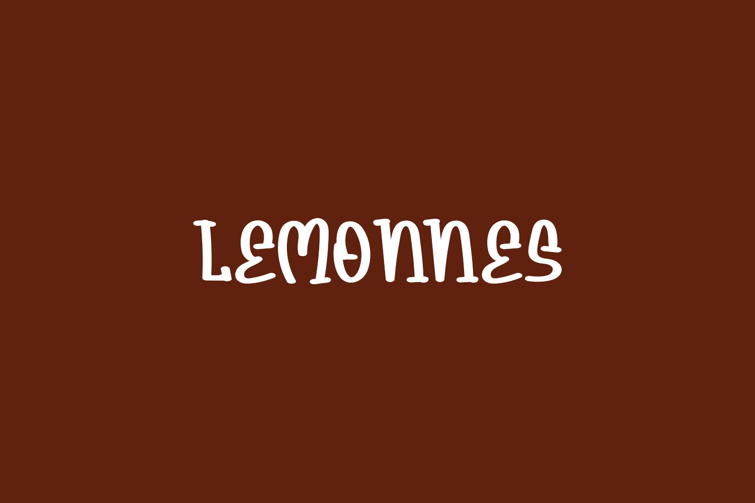 Lemonnes Free Font