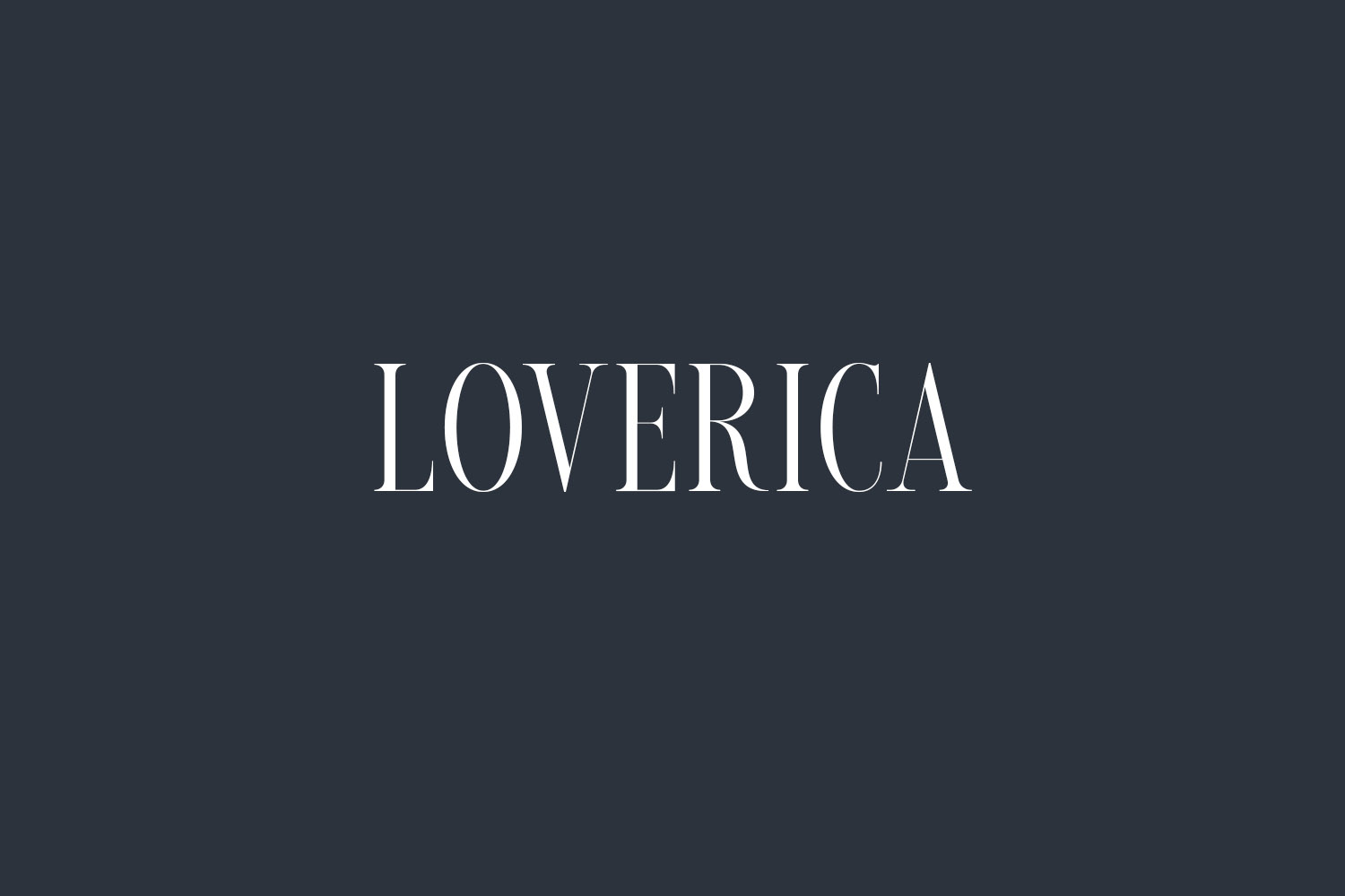 Loverica Free Font