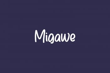 Migawe Free Font