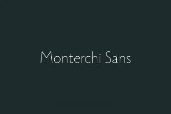 Monterchi Sans Free Font