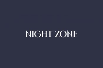 Night Zone Free Font
