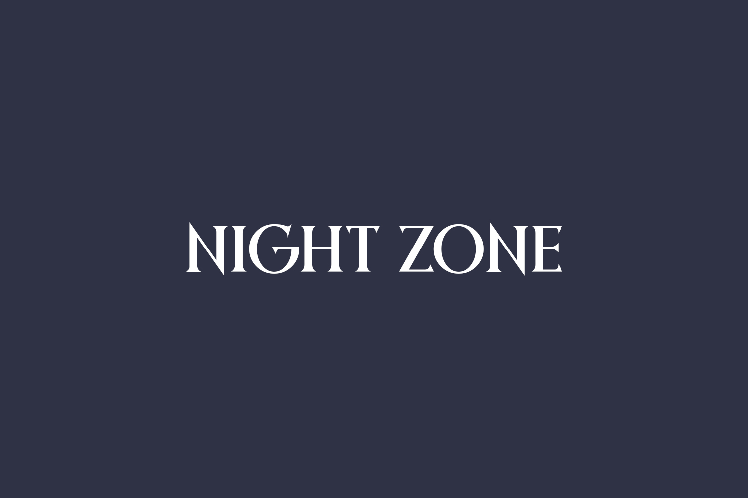 Night Zone Free Font